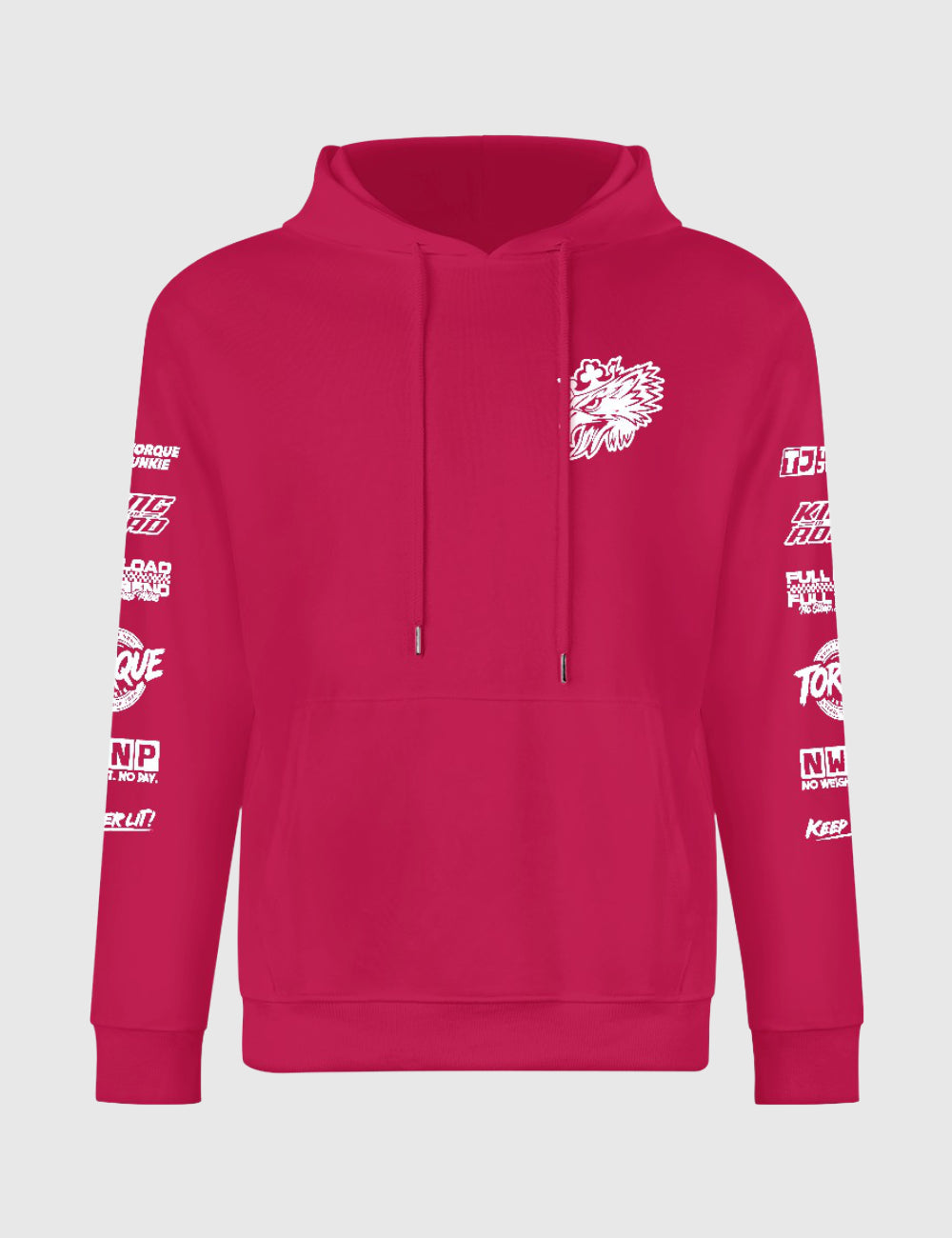 Women's All Fired Up Hoodie - Hot Pink