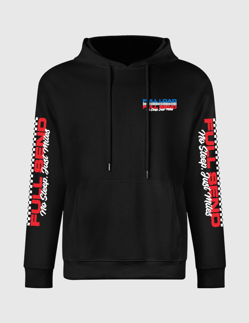 Women's Full Load, Full Send Hoodie - Black