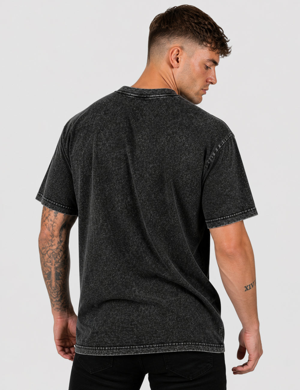 King of the Drip Washed T-Shirt - Charcoal