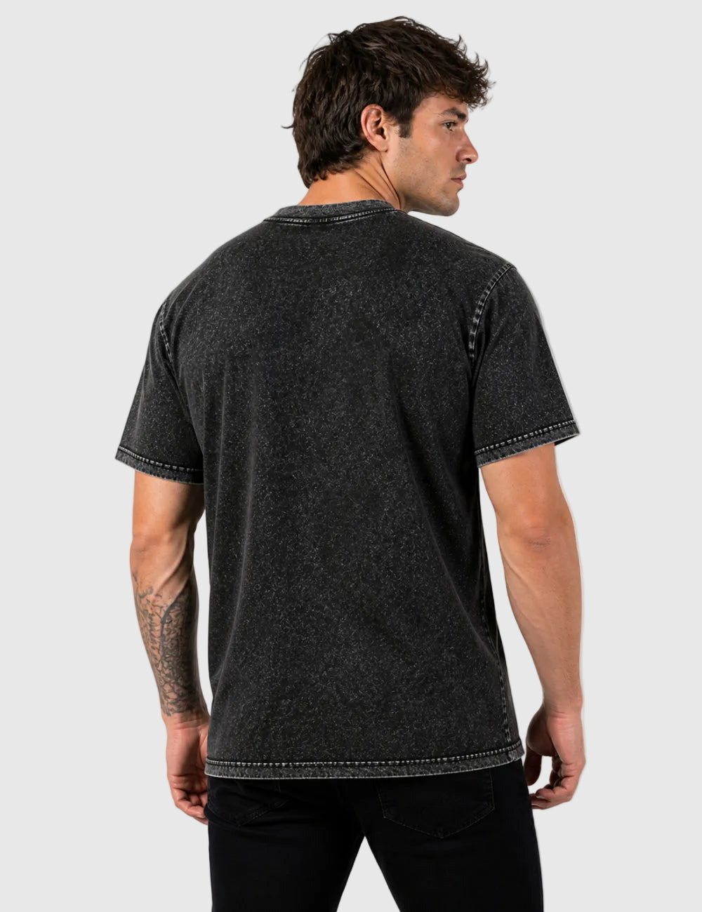 Built to Haul Washed T-Shirt - Charcoal