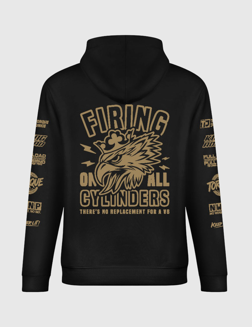 All Fired Up Hoodie - Black