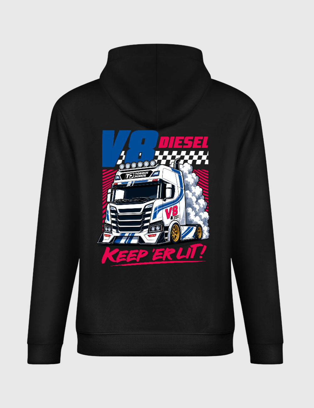 Keep Er Lit Hoodie - Black
