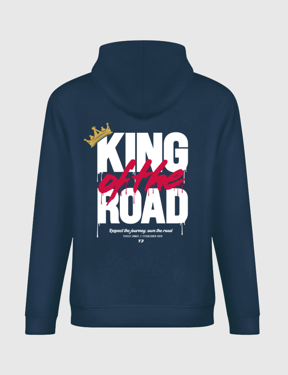 King of the Drip Hoodie - Navy