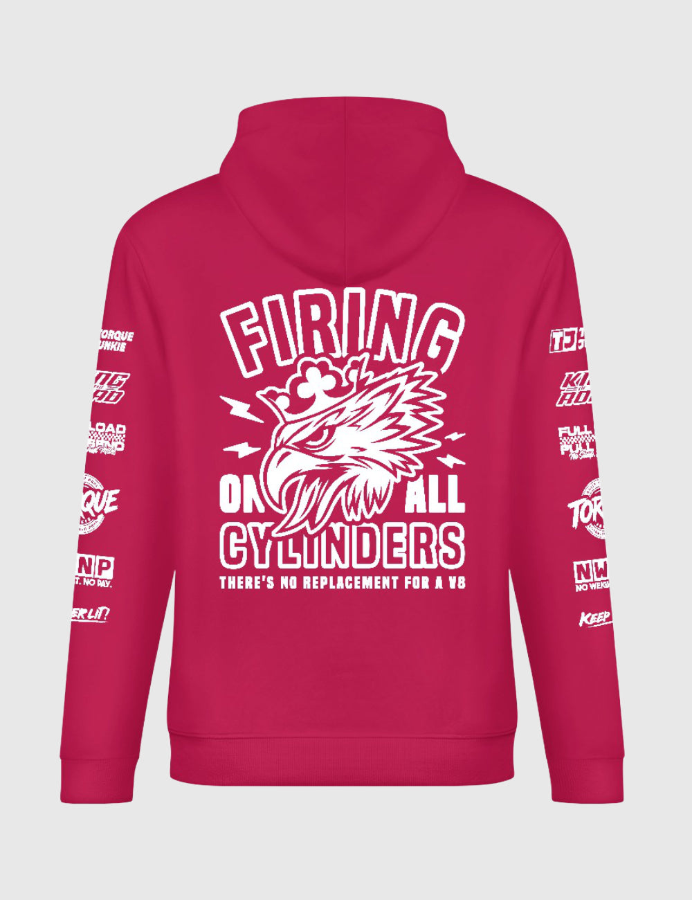 Women's All Fired Up Hoodie - Hot Pink