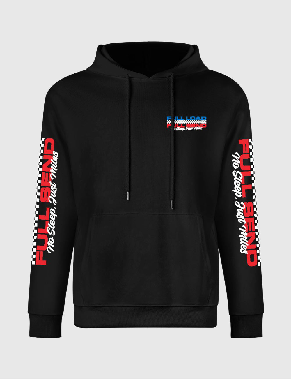 Full Load, Full Send Hoodie - Black