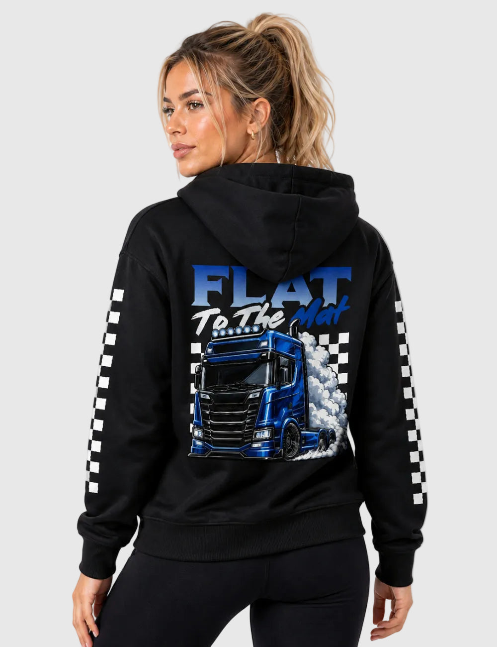 Women's Flat to the Mat Hoodie - Black