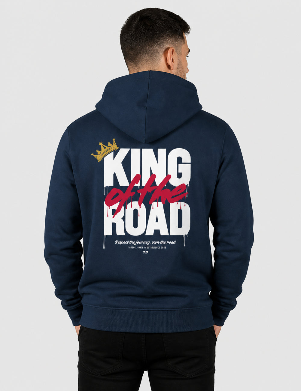 King of the Drip Hoodie - Navy