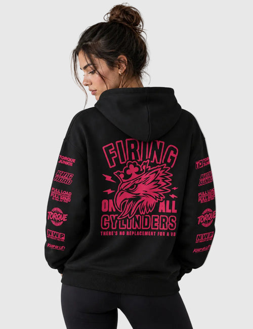 Women's All Fired Up Hoodie - Black