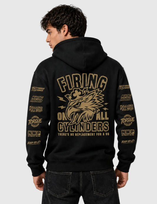 All Fired Up Hoodie - Black