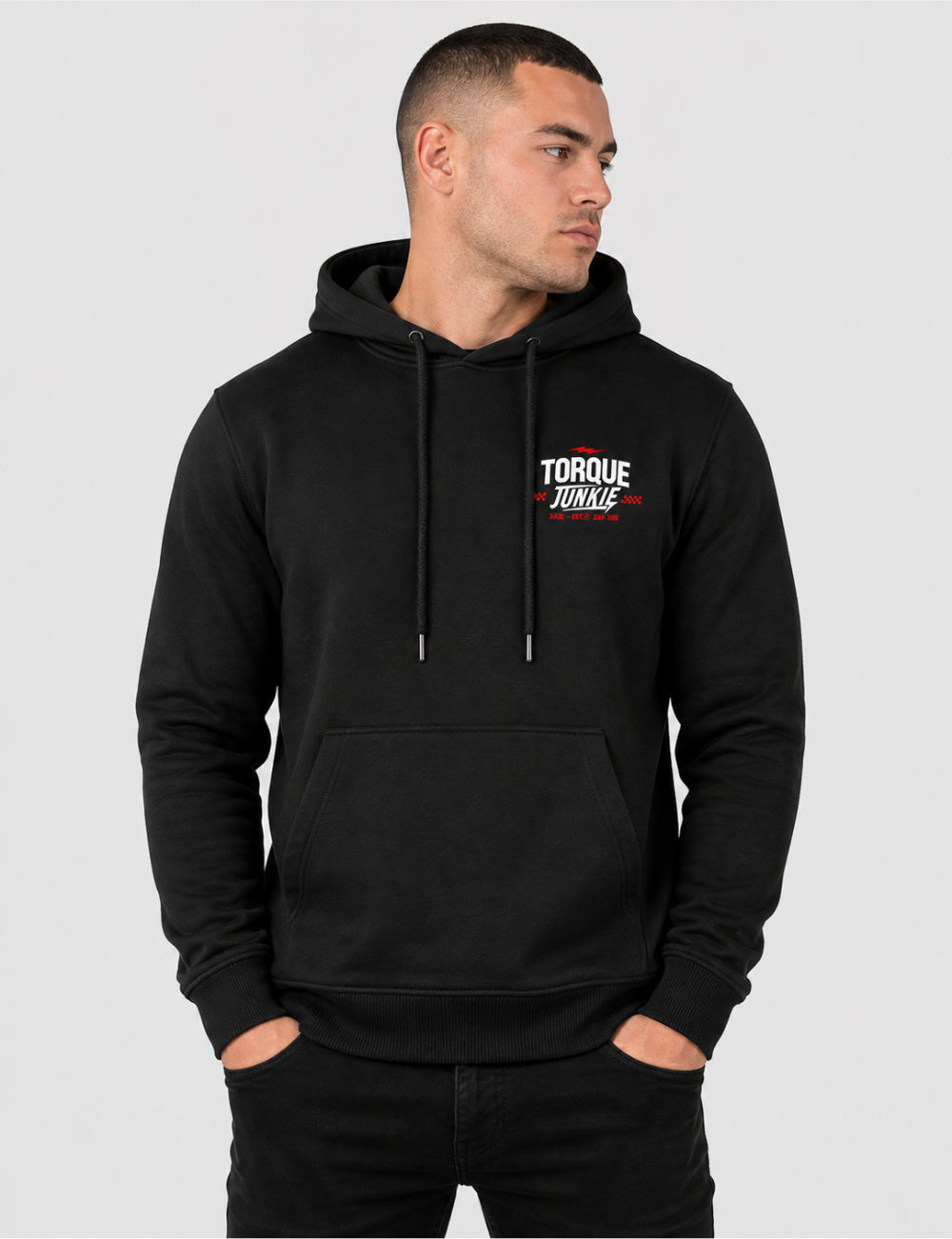 Load, Drive, Deliver Hoodie - Black