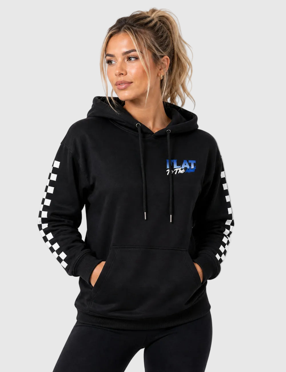 Women's Flat to the Mat Hoodie - Black