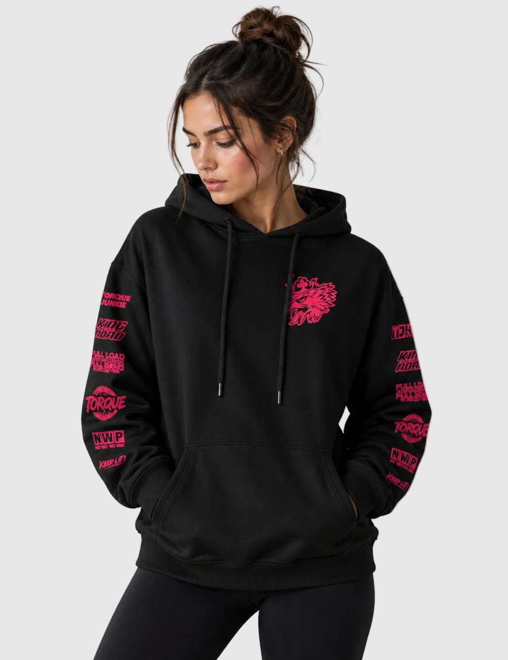 Women's All Fired Up Hoodie - Black