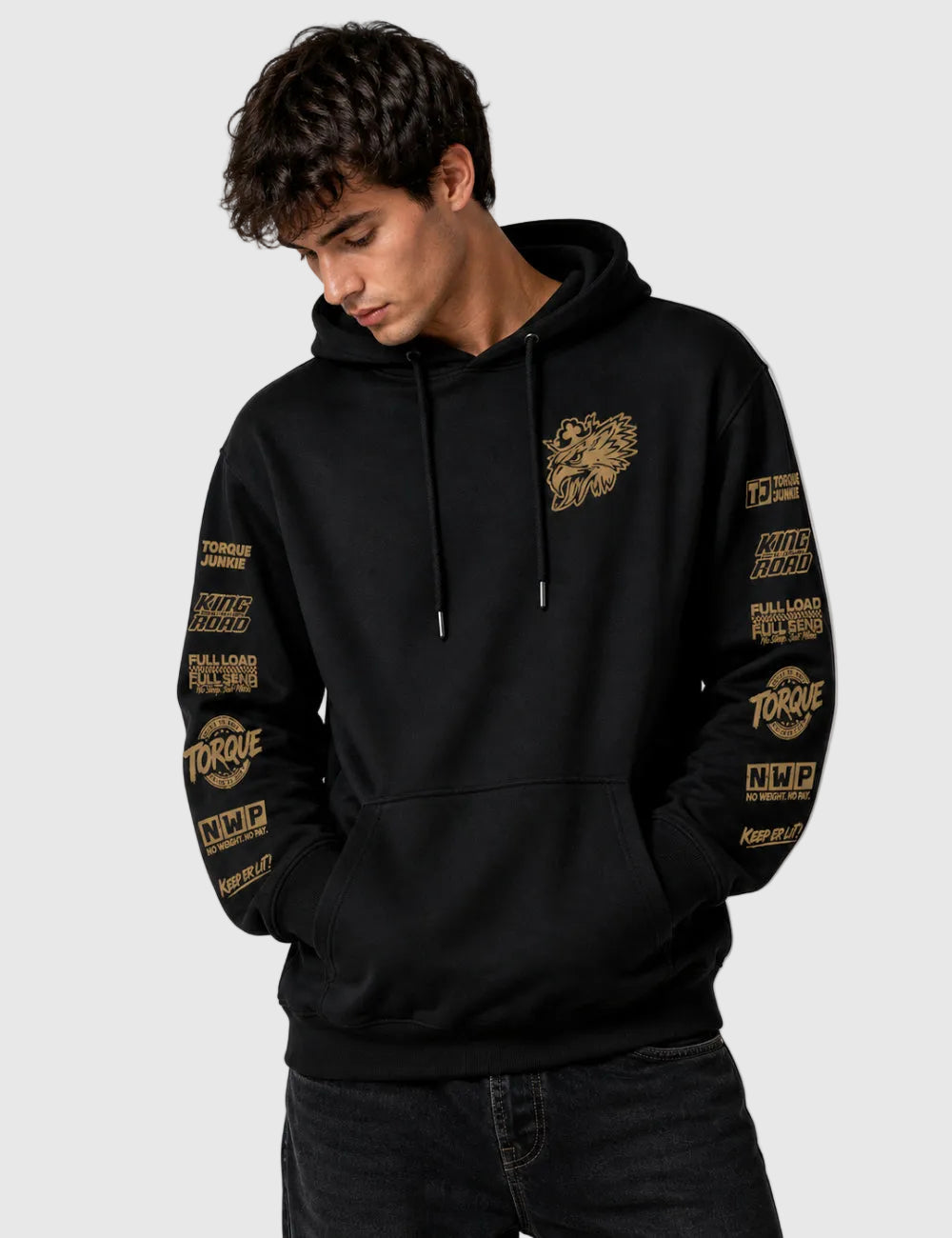 All Fired Up Hoodie - Black