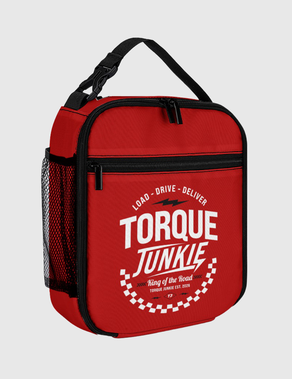 Load, Drive, Deliver Lunch Bag