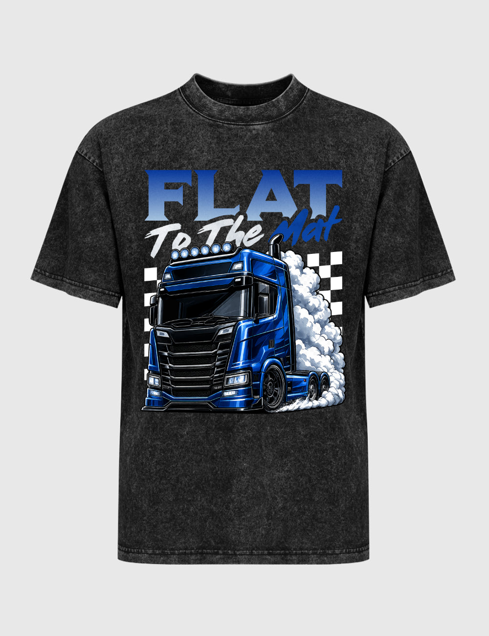 Flat to the Mat Washed T-Shirt - Charcoal
