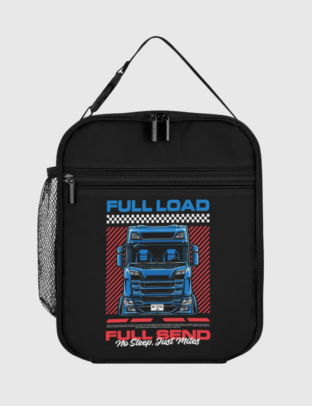 Full Load, Full Send Lunch Bag