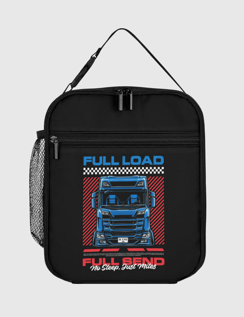 Full Load, Full Send Lunch Bag