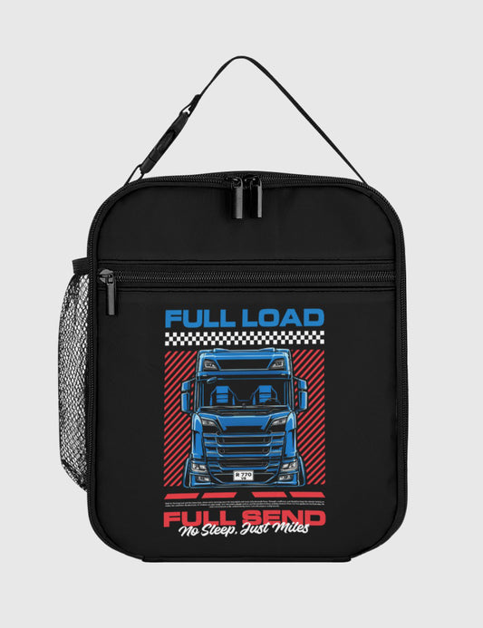 Full Load, Full Send Lunch Bag